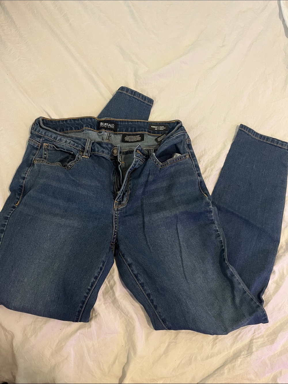 Buffalo David Bitton Women's Medium Blue Skinny Jeans
